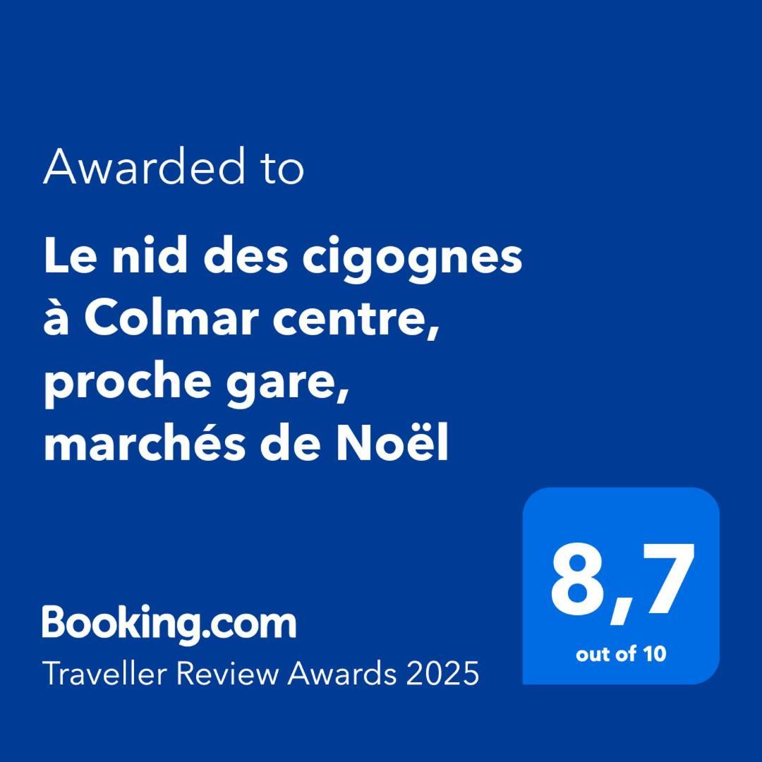 Le Nid Des Cigognes A Colmar Centre, Proche Gare, Marches De Noel Διαμέρισμα Εξωτερικό φωτογραφία